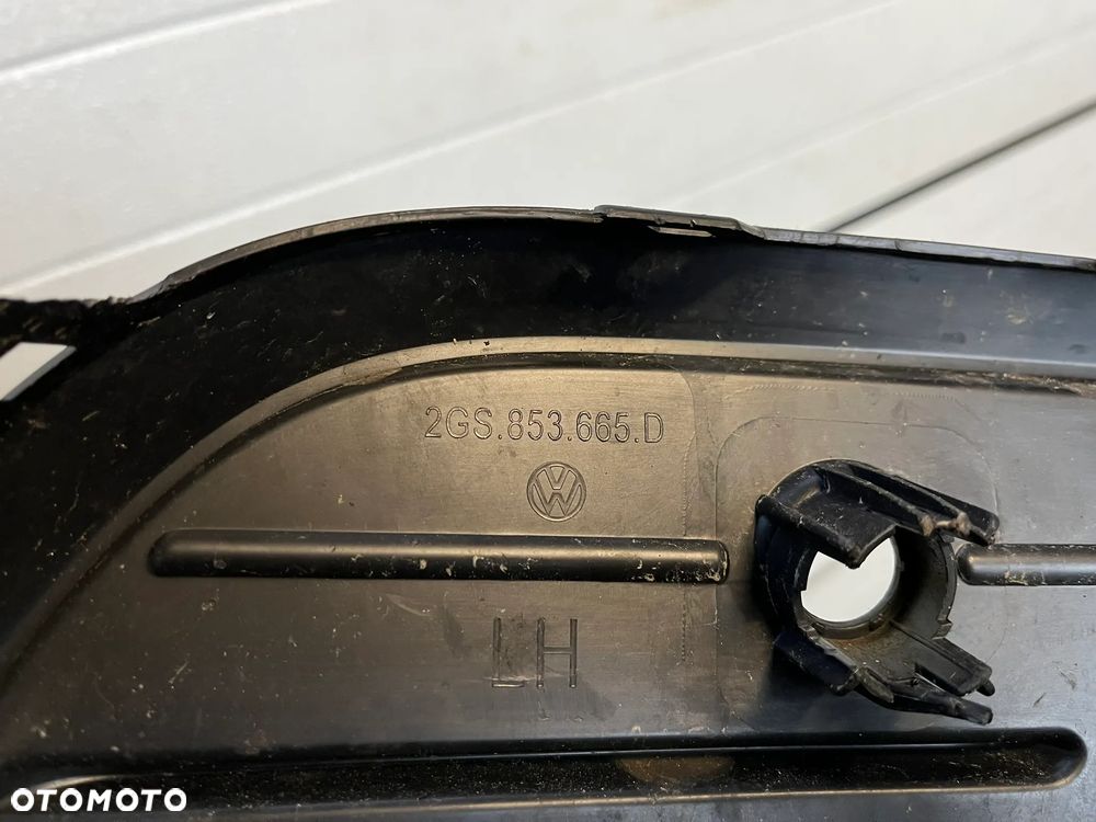 VW Volkswagen Polo 2G Kratka zderzaka lift lewy przód 2GS853665D - 2