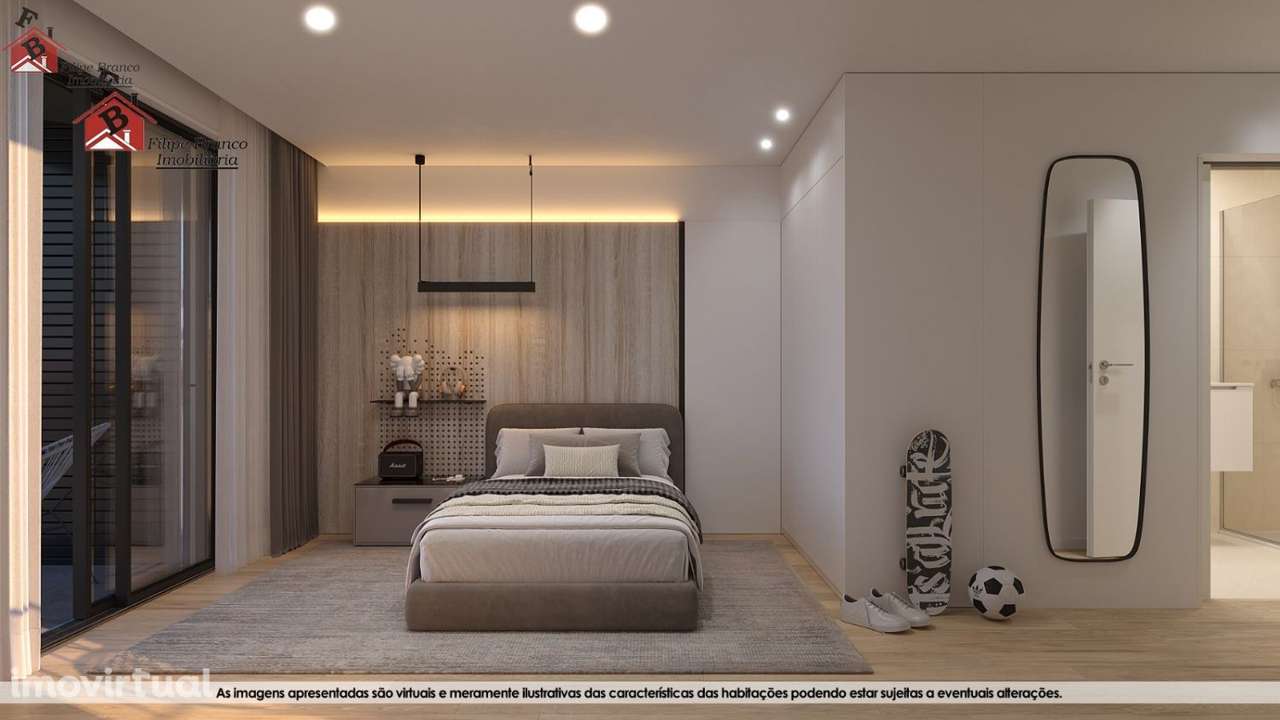 T2 NOVO VISTA MAR ÁREA 109M2 SANTA MARINHA, GAIA 265.000€ - Grande imagem: 5/24