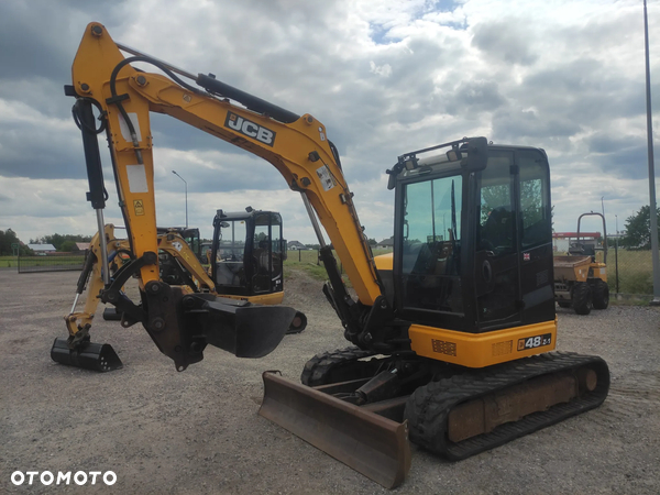 JCB 48 z-1  hydrauliczne szybkozłącze