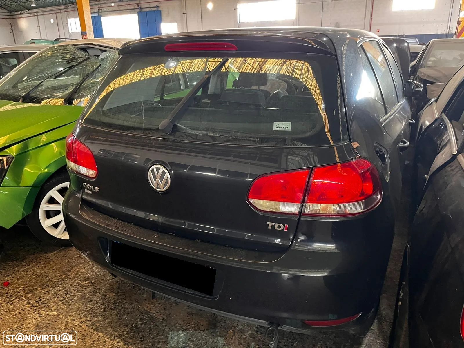 VW Golf VI 1.6 TDI 105CV de 2011 para peças - 1