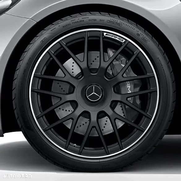 capac Jante Mercedes capace jante Mercedes W222 W212 W205 W204 W213 W221 - 6