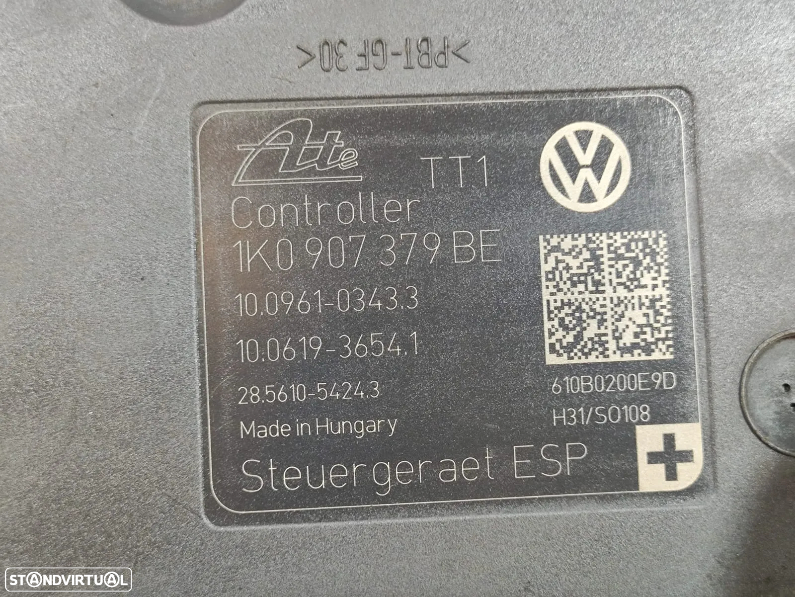 Modulo ABS | Bloco Hidraulico Volkswagen VW Scirocco 3 III - 1K0614517CP - Original - 8