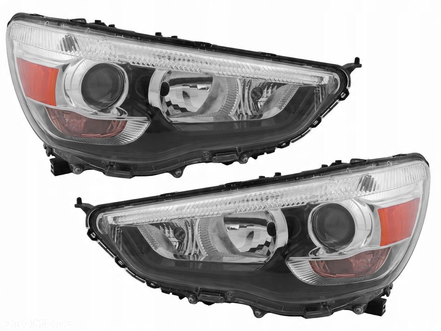 Reflektor Lampa Czarna Xenon Mitsubishi ASX I 1 Kp - 1