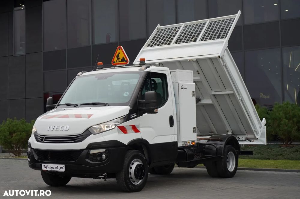 Iveco DAILY 70-180 / BASCULATOR SPATE / 7 TONE MTA / DUBLU / HI-MATIC / BLOCARE PUNȚI - 4