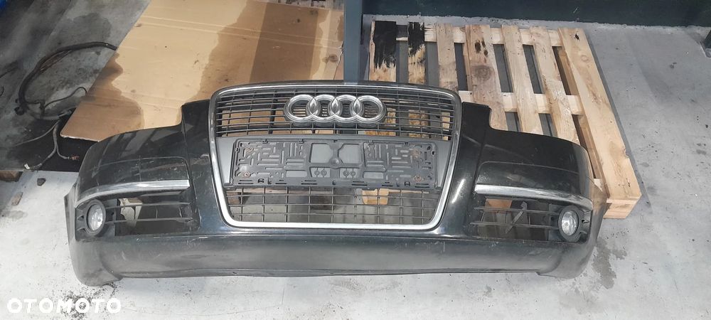 AUDI A6 C6 ZDERZAK PRZEDNI PRZÓD KOMPLETNY LY9B nr. 24/10 - 1