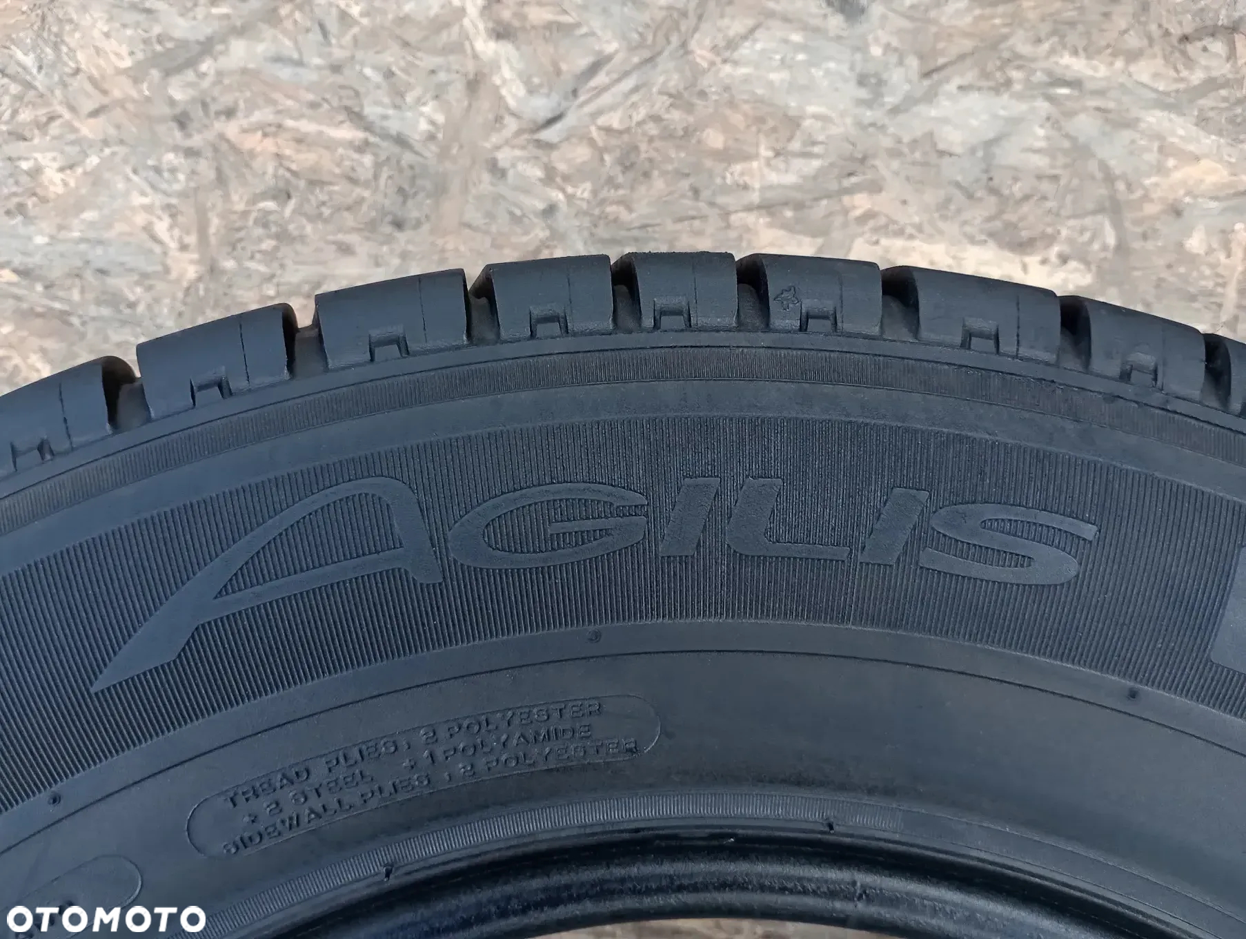 *OPONY 4x 235/65 R16C 115R MICHELIN AGILIS LATO 2017R 8,5-7MM - 7