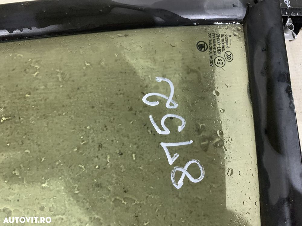 Geam mic coltar usa dreapta spate - cu cheder, Skoda Octavia 3 Berlina, 2013, 2014, 2015, 2016, 2017, 2018, 2019, 2020, cod origine OE 5E5845214. - 7