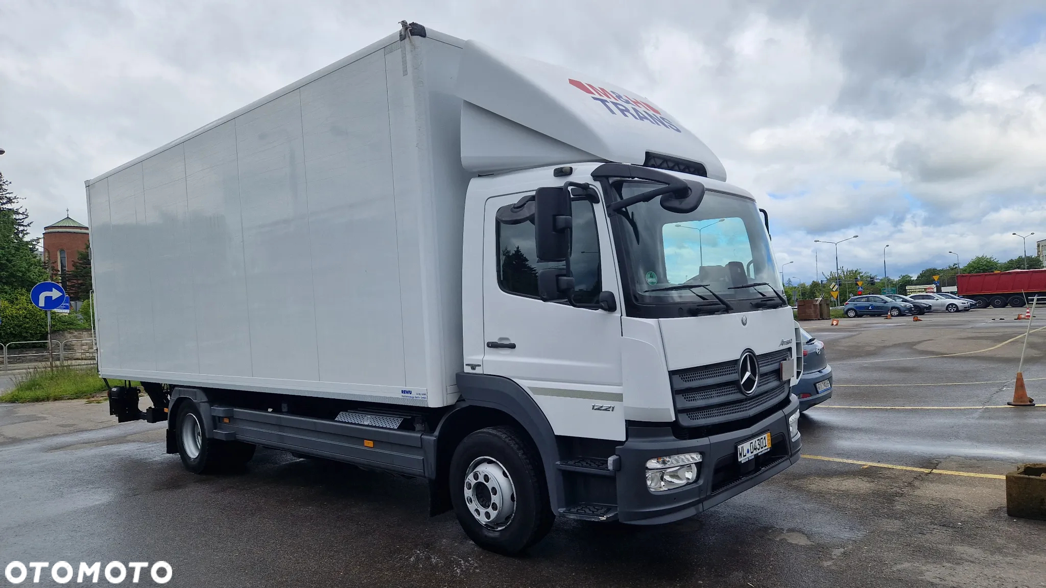 Mercedes-Benz ATEGO 1221 z Niemiec  TOP - 30