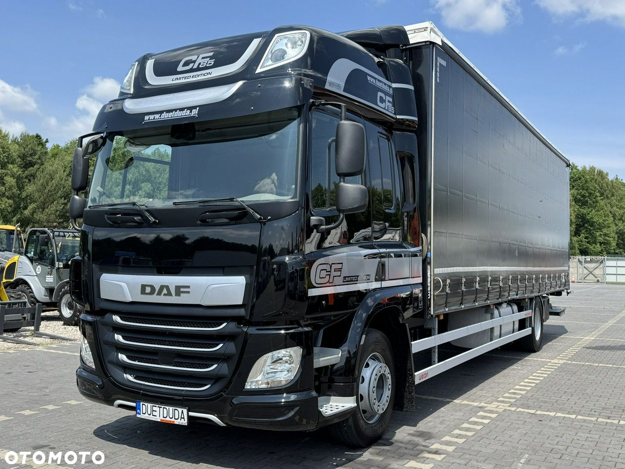 DAF CF 320 E6 Winda Firana Tył Drzwi Dach Zsuwany Długi 9.40m - 5