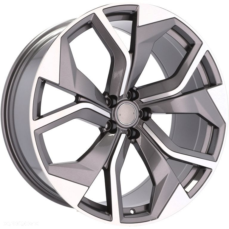 4x Felgi 22 5x112 m.in. do AUDI RS5 b9 A7 RS7 Q7-e Q7 4M SQ8 Q8 e-tron Sportback - B1637 (B376) - 3
