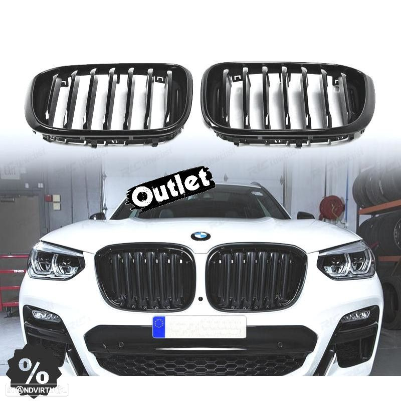 C012448C1 GRELHAS FRONTAIS PARA BMW X3 G01 18-20 LOOK M PERFORMANCE - 6