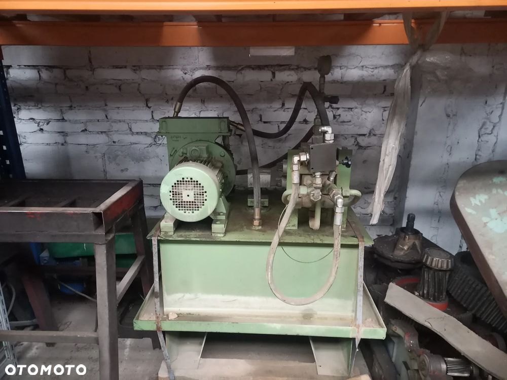 Agregat hydrauliczny Bosch-Rexroth silnik 5,5 kw prawie nowy-idealny do prasy- likwidacja firmy - 1