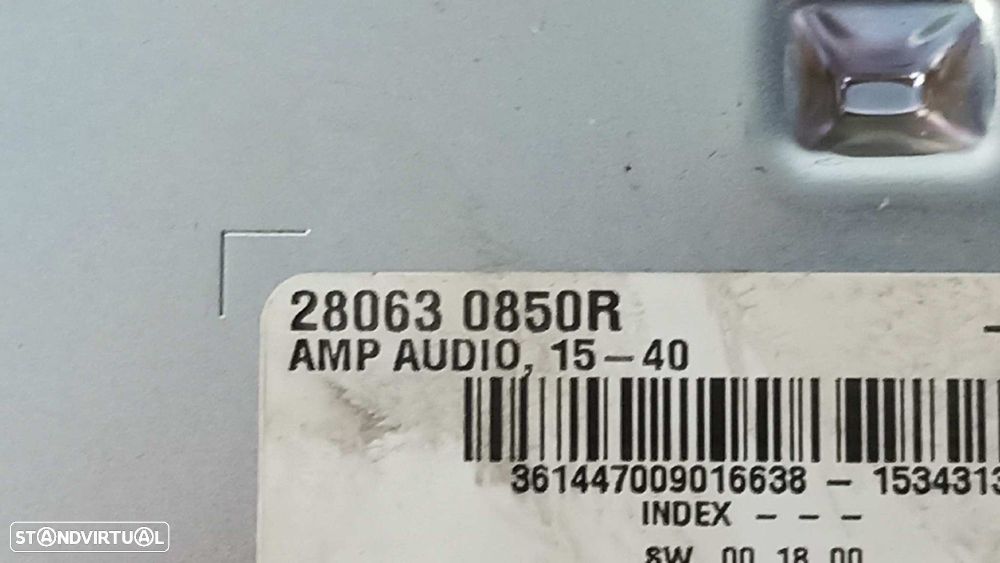 AMPLIFICADOR DE ÁUDIO RENAULT TALISMAN INITIALE PARIS - 3