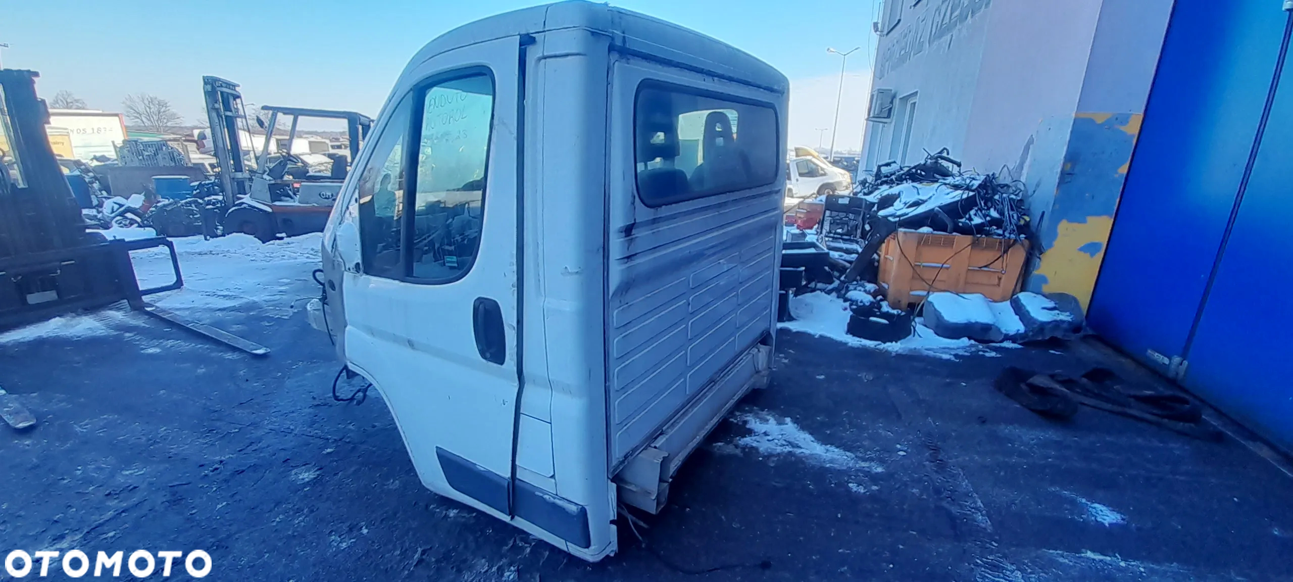 Kabina Citroen Jumper 2011r. 2.2 HDI !! TRANSPORT !! - 4