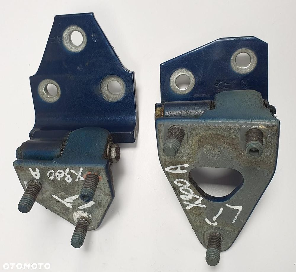 ZAWIASY DRZWI LEWY TYŁ JGE JAGUAR XJR X300 PARA - 1