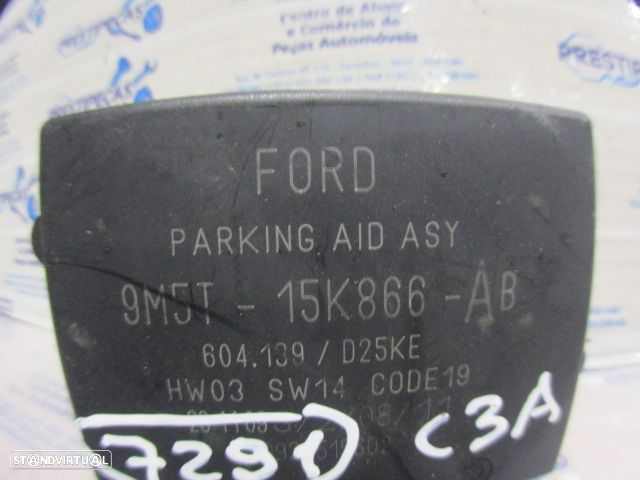 Modulo 9M5T15K866AB FORD FOCUS 2 SW FASE 2 2010 1.6TDCI 90CV 5P PRETO Módulo Sensores De Estacionamento - 3