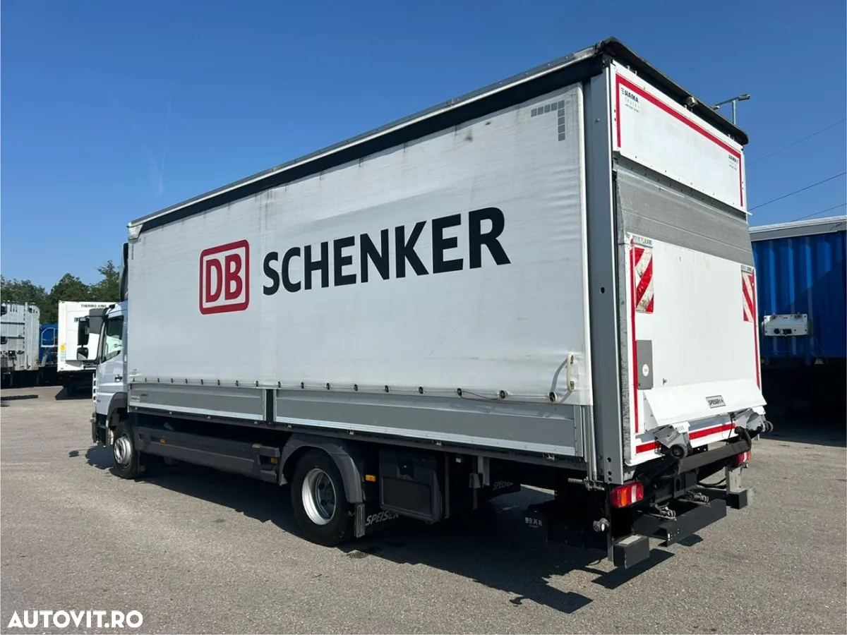 Mercedes-Benz Atego, 15 To, Prelata, Lift, factura externa - 6