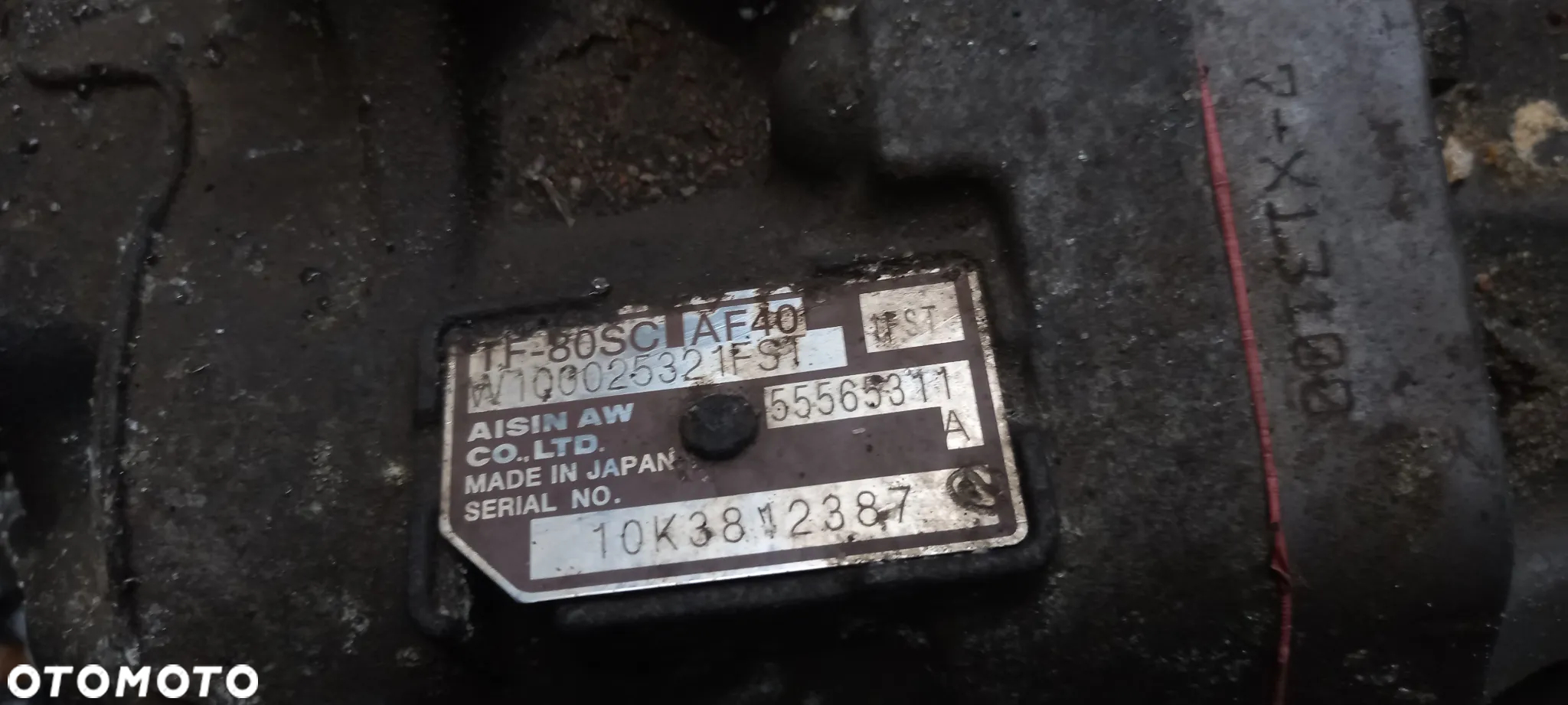 Skrzynia biegów Automat OPEL 2.0 CDTI TF-80SC AF40 - 2