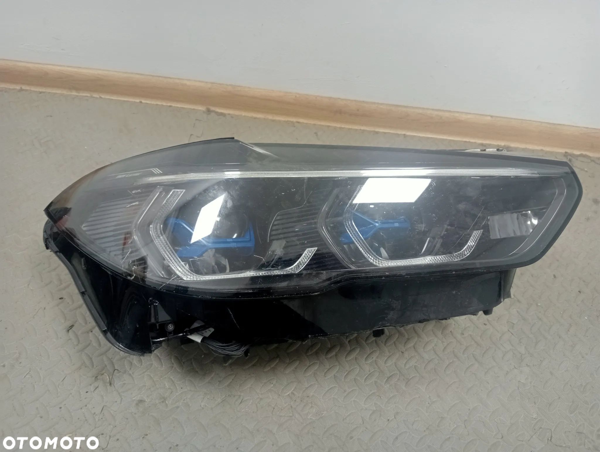 LAMPA PRAWA BMW X5 G05 X6 G06 LASER LED SHADOW BLACK 5A279B2-01 - 1