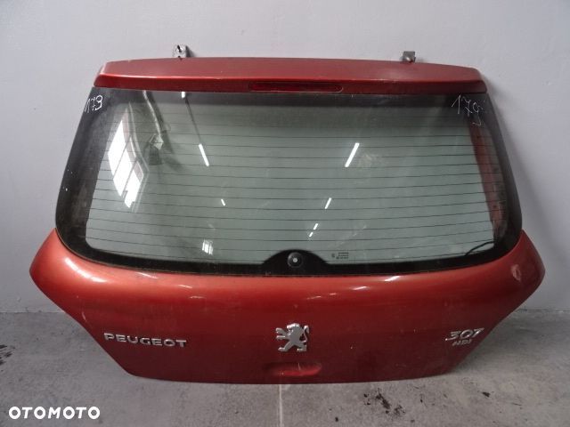 KLAPA TYŁ TYLNA SZYBA BAGAŻNIKA PEUGEOT 307 HB 5D LAK:KEAC NR179 - 13