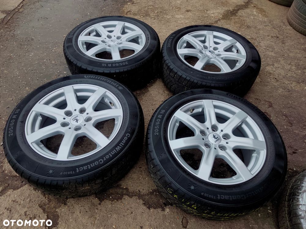 5x114,3 Felgi Aluminiowe Alufelgi 5x114 Koła Zimowe Zima 16 RENAULT NISSAN MITSUBISHI SUZUKI TOYOTA LEXUS KIA HYUNDAI MAZDA HONDA DACIA Legnica ALU-RAD 205/60 5,5mm - 2