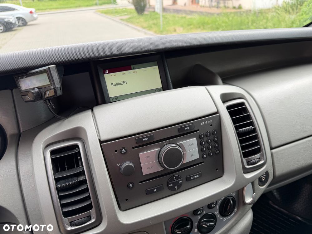 Opel VIVARO L2H1 Długi Klima Dubel Kabina 5os Brygadówka Hak Dźwig - 13