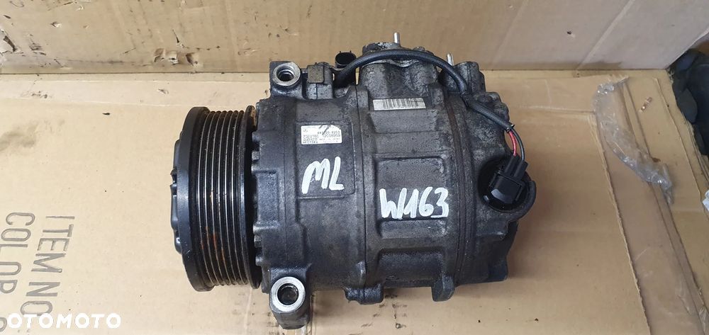 Sprężarka klimatyzacji pompa klimy Mercedes ML W163 447220-8253 A0002306411 - 4