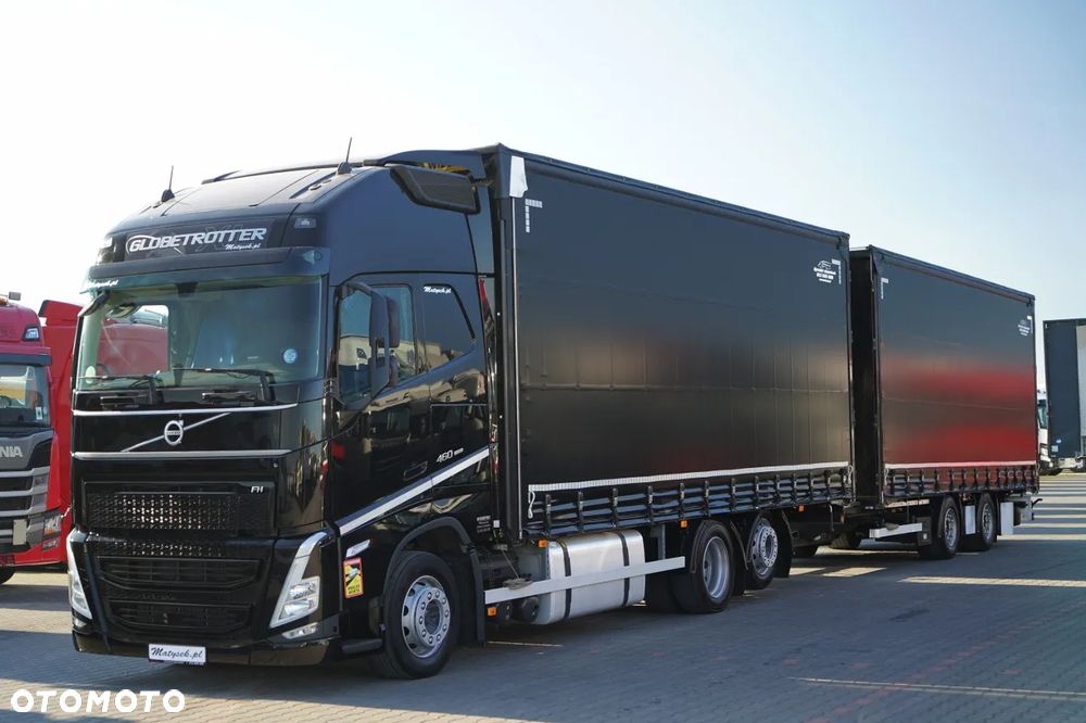 Volvo FH 460 / ZESTAW TANDEM / 120 M3 / PRZEJAZDOWY / I-SAVE / I-PARK COOL / OŚ PODNOSZONA SKRĘTNA / WIELTON - 2