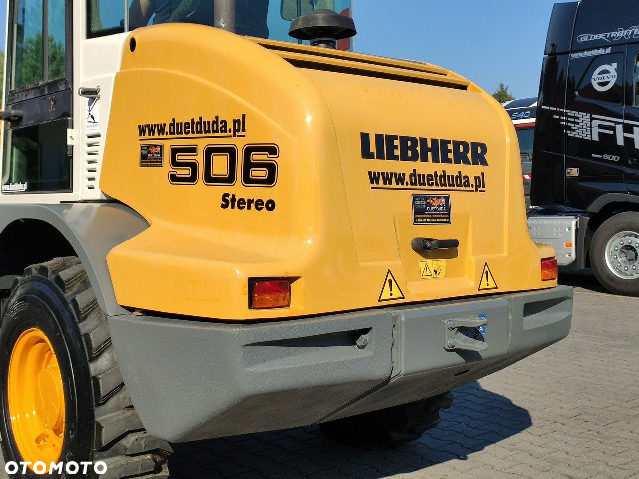 Liebherr L 506 STEREO Szybkozłącze / Łyżka Krokodyl + Widły Waga 6300kg - 19