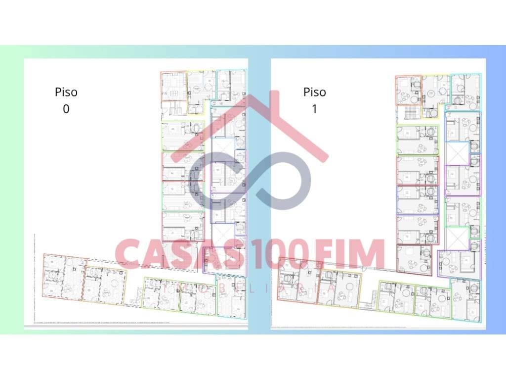 Prédio com 2448.60m2 de área coberta com estudo prévio para 35 apar... - Grande imagem: 4/5