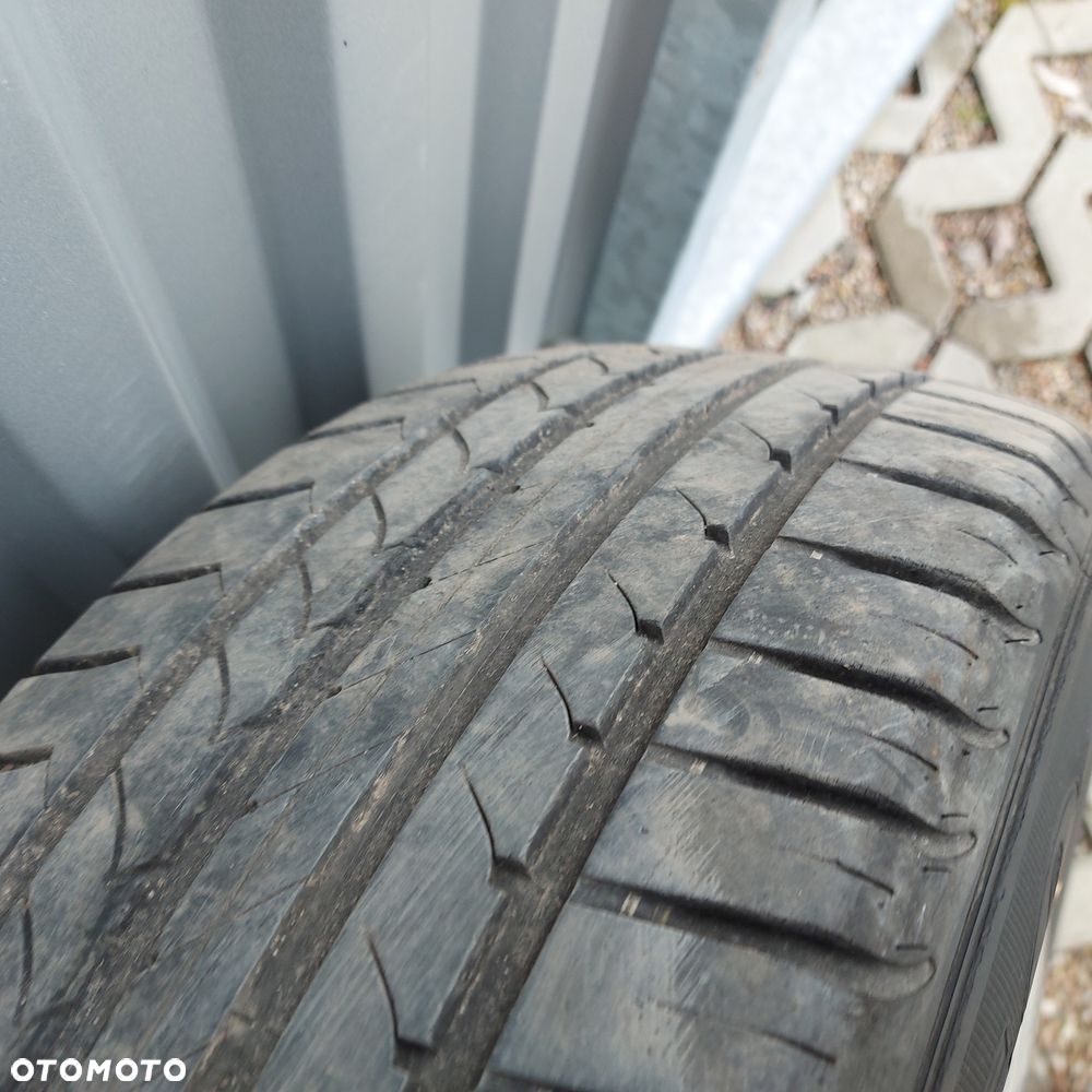 KOLA 15 STALOWE KOLPAKI OPONY LETNIE KOMPLET MERCEDES C W203 ORYGINAL DEMONTAZ 195/60 R15 - 5