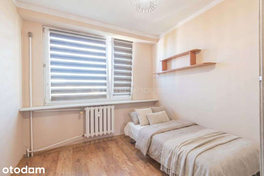 Funkcjonalne 4 oddzielne pokoje 60m² z balkonem
