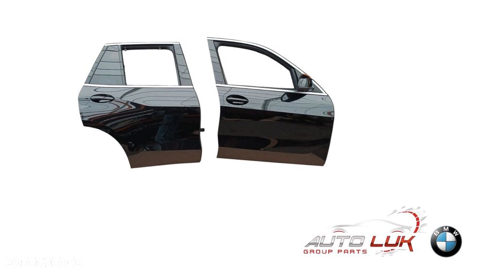 BMW X5 G05 DRZWI PRAWE KOMPLET Black Sapphire metallic 475 - 1