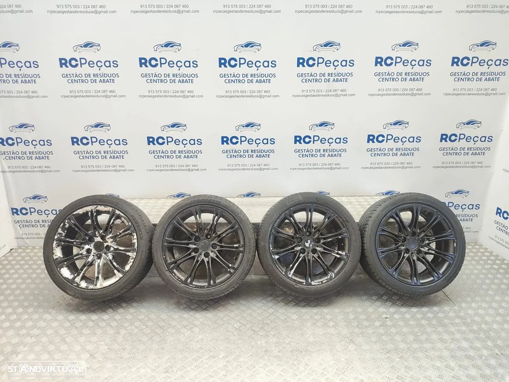 Conjunto Jantes Originais 18 BMW Serie 5 E60 E61 LCI 8J ET20 5x120 - 3