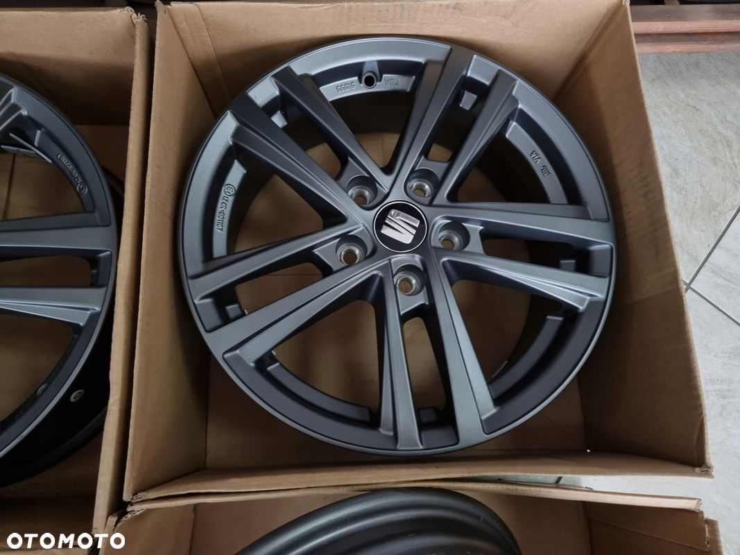 Grafitowe Felgi Seat Leon Ateca Vw T-Roc Skoda Karoq Octavia 16 Cali - 6
