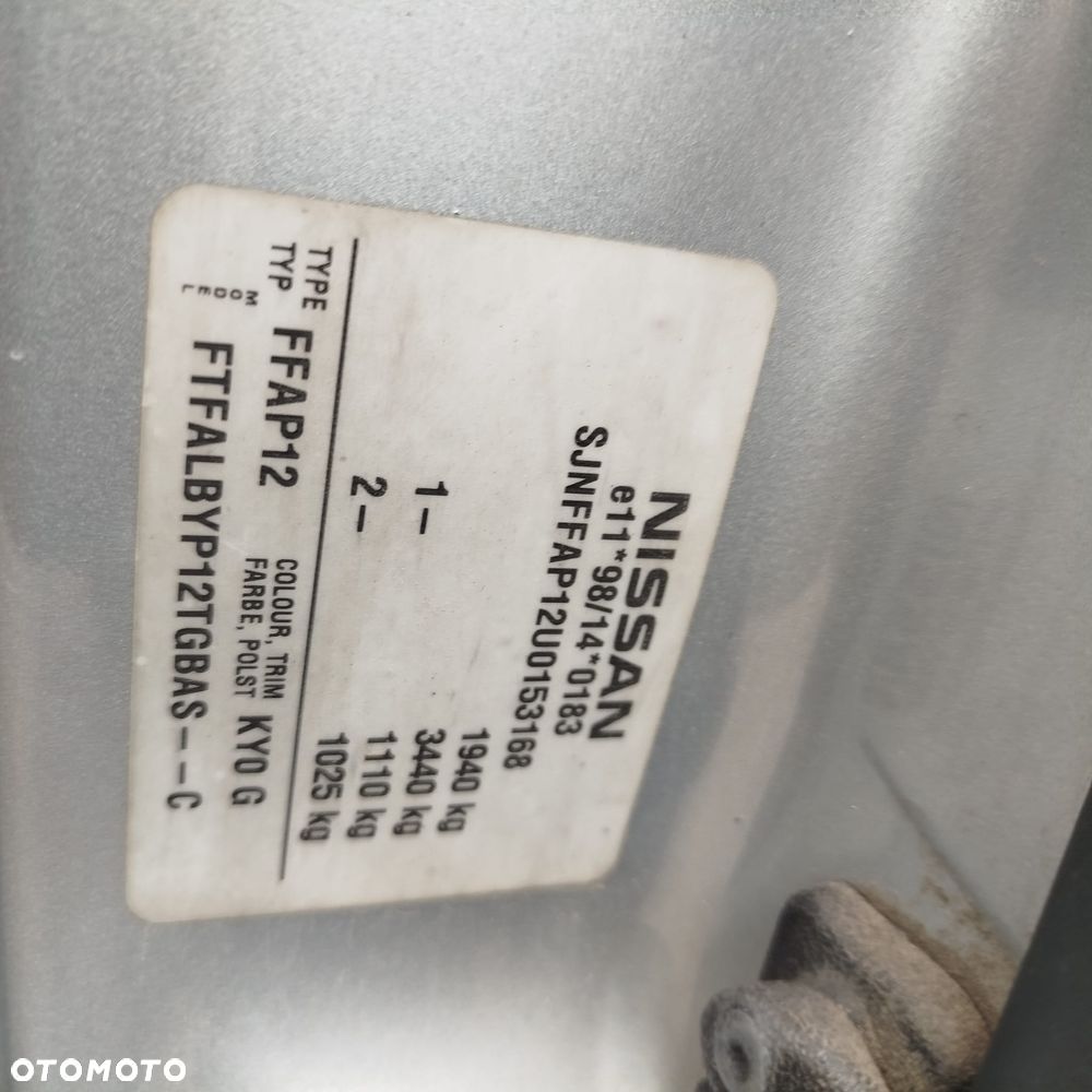 Nissan Primera P12 na części - 6