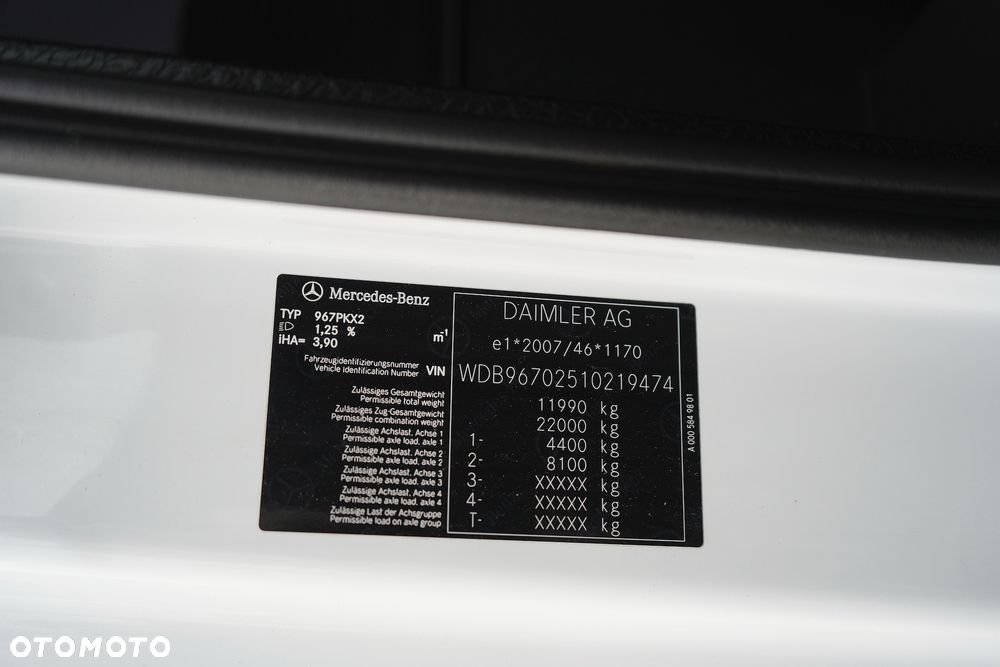 Mercedes-Benz ATEGO / 1221 / ACC / EURO 6 / KONTENER + WINDA / 17 PALET - 11
