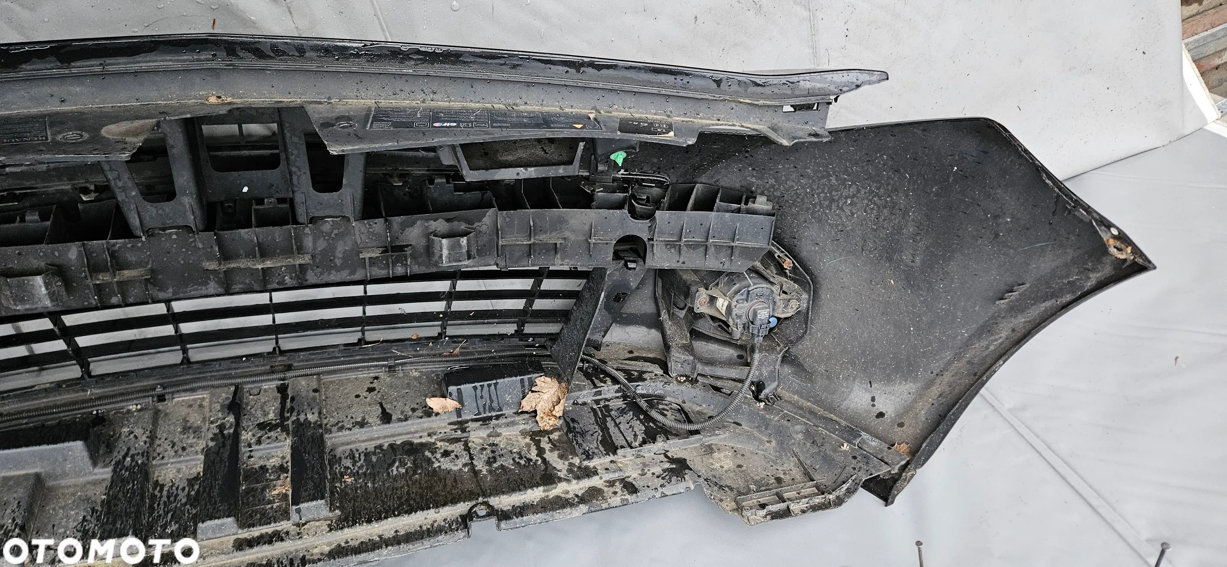 RENAULT CLIO III LIFT 5D NV676 ZDERZAK PRZEDNI GRILL HALOGENY - 6