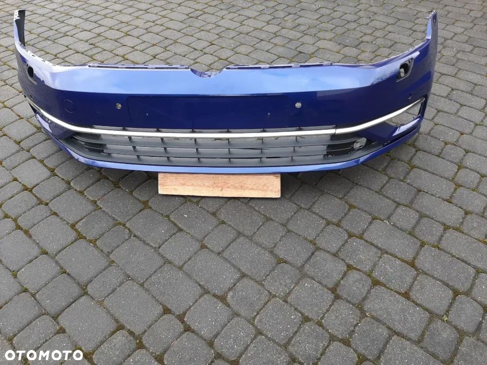 VW GOLF 7 VII LIFT 16- 17-20 5G0 ZDERZAK PRZÓD PRZEDNI+KRATKI+CHROMY+PŁYTA DOLNA ORYGINAŁ VW 5G0807221FL WYSYŁKA 24h - 14