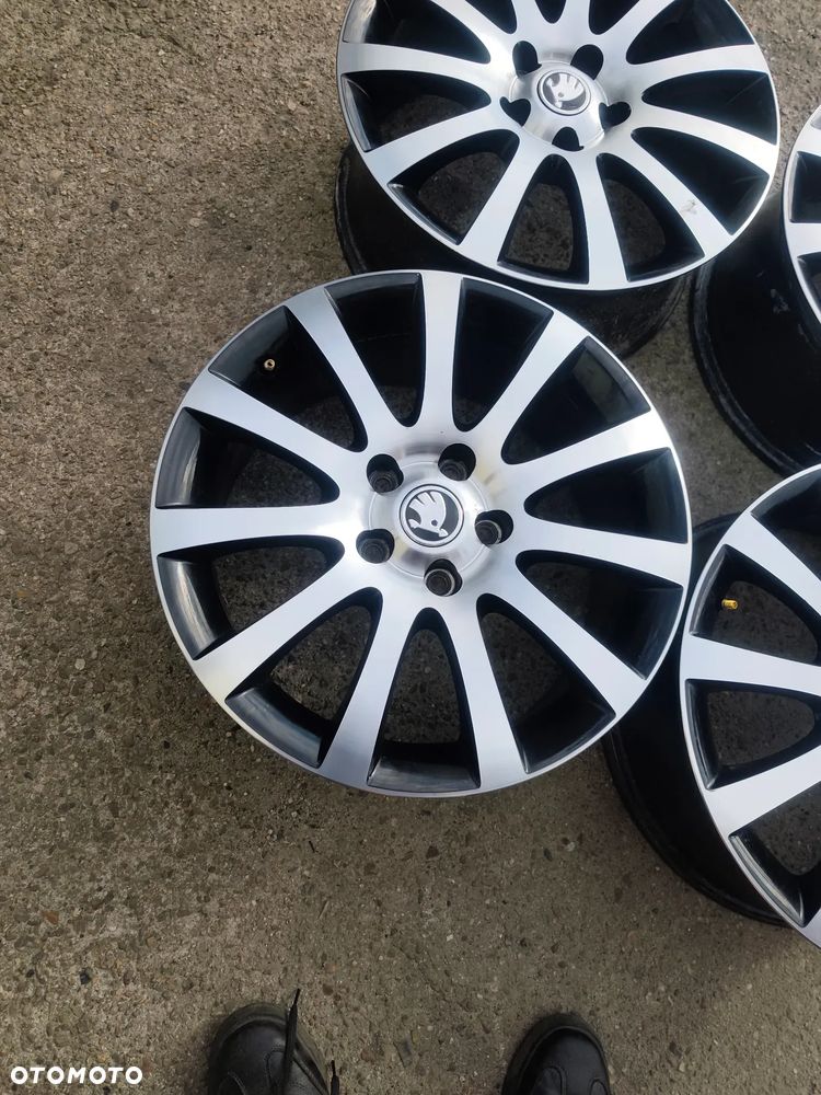 5x112 Felgi Aluminiowe Alufelgi Oryginalne 17 Koła 5L0 SKODA OCTAVIA II III IV 2 3 4 SUPERB YETI KODIAQ KAROQ Legnica ALU-RAD VW SEAT AUDI - 4