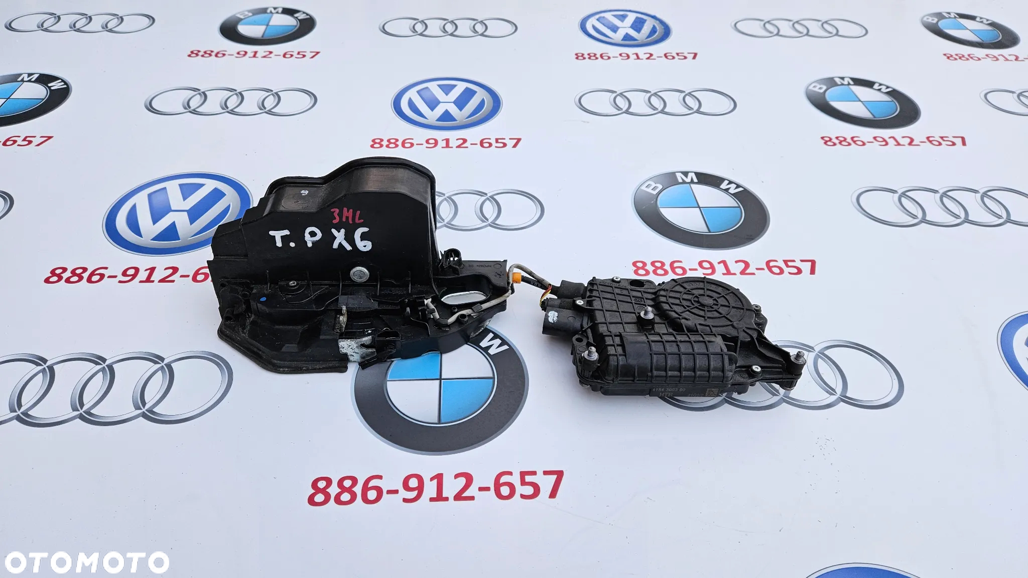 BMW X5 E70 X6 E71 X6 E72 Zamek drzwi tył prawy Dociąg tylny prawy 7315024 EUROPA IDEALNY - 2