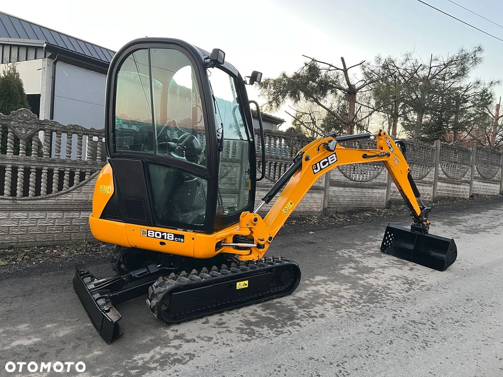 JCB 8018 CTS * Minikoparka JCB 8018 * 2 Tony * Rozsuwane Podwozie * Nowe Gąsienice * Stan IDEALNY * - 13