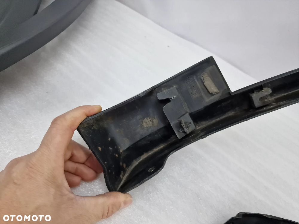 VW TIGUAN I R-LINE 5N0 08-15 KOMPLET LEWA PRZEDNIA PRZÓD LISTWA BOCZNA ZDERZAKA + LEWA PRZEDNIA PRZÓD LISTWA NA BŁOTNIK , NR 5N0854969G / 5N0853717J , NR AUKCJI NLB50 / NLB51 - 17