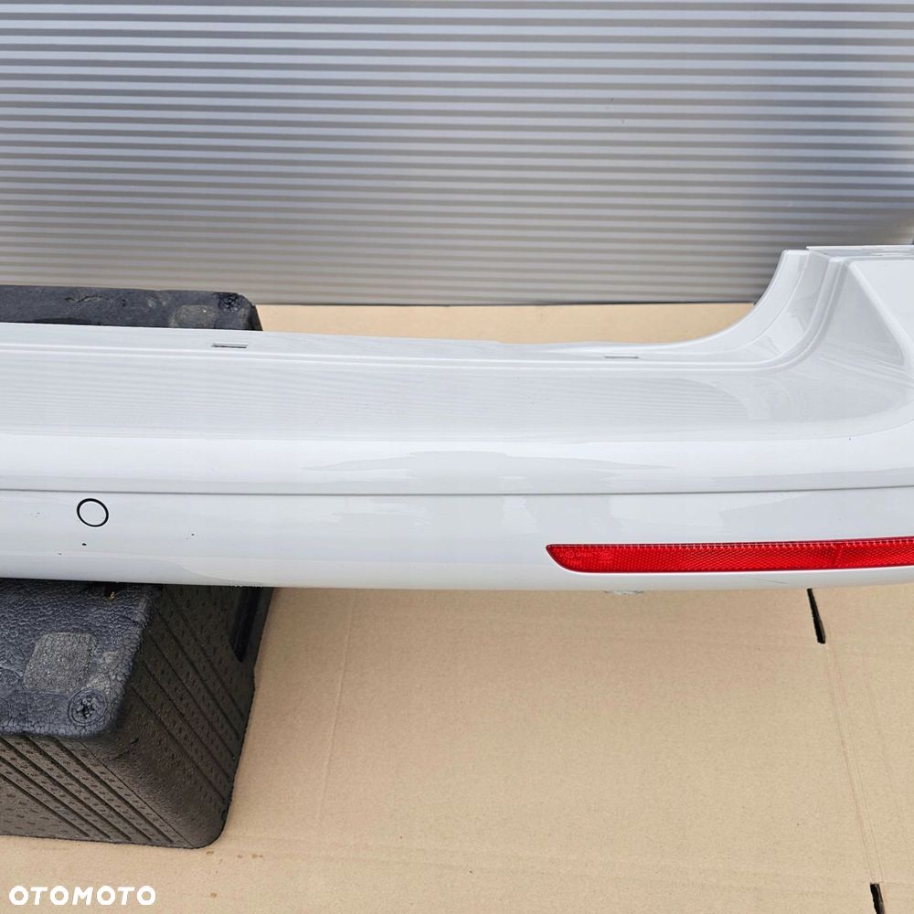 VW T5 LIFT T6 zderzak tył biały LB9A PDC IDEALNY - 6