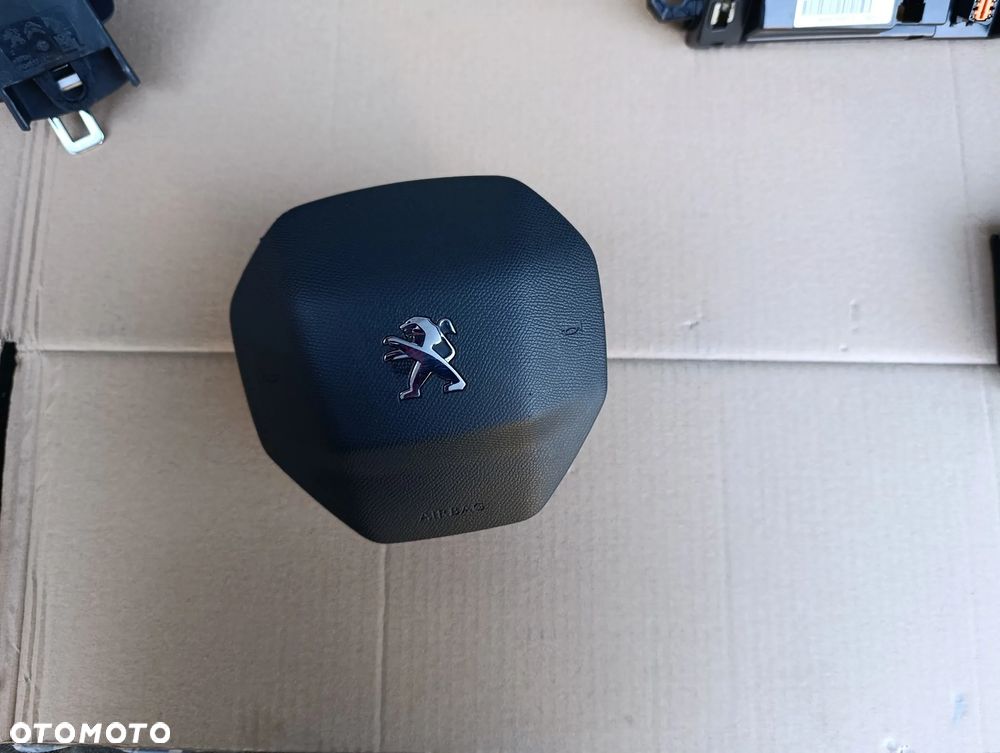 PEUGEOT 208 II 2 KONSOLA AIRBAG PODUSZKA SENSOR PASY EUROPA KOMPLET - 3