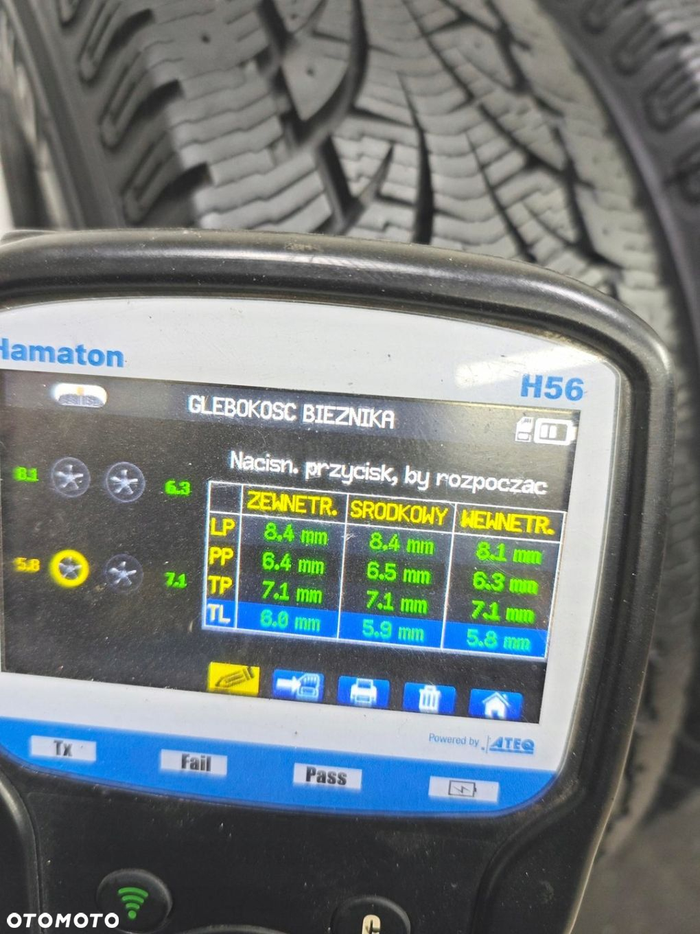 175/70r14C pirelli opony zimowe 8mm 51092 - 10