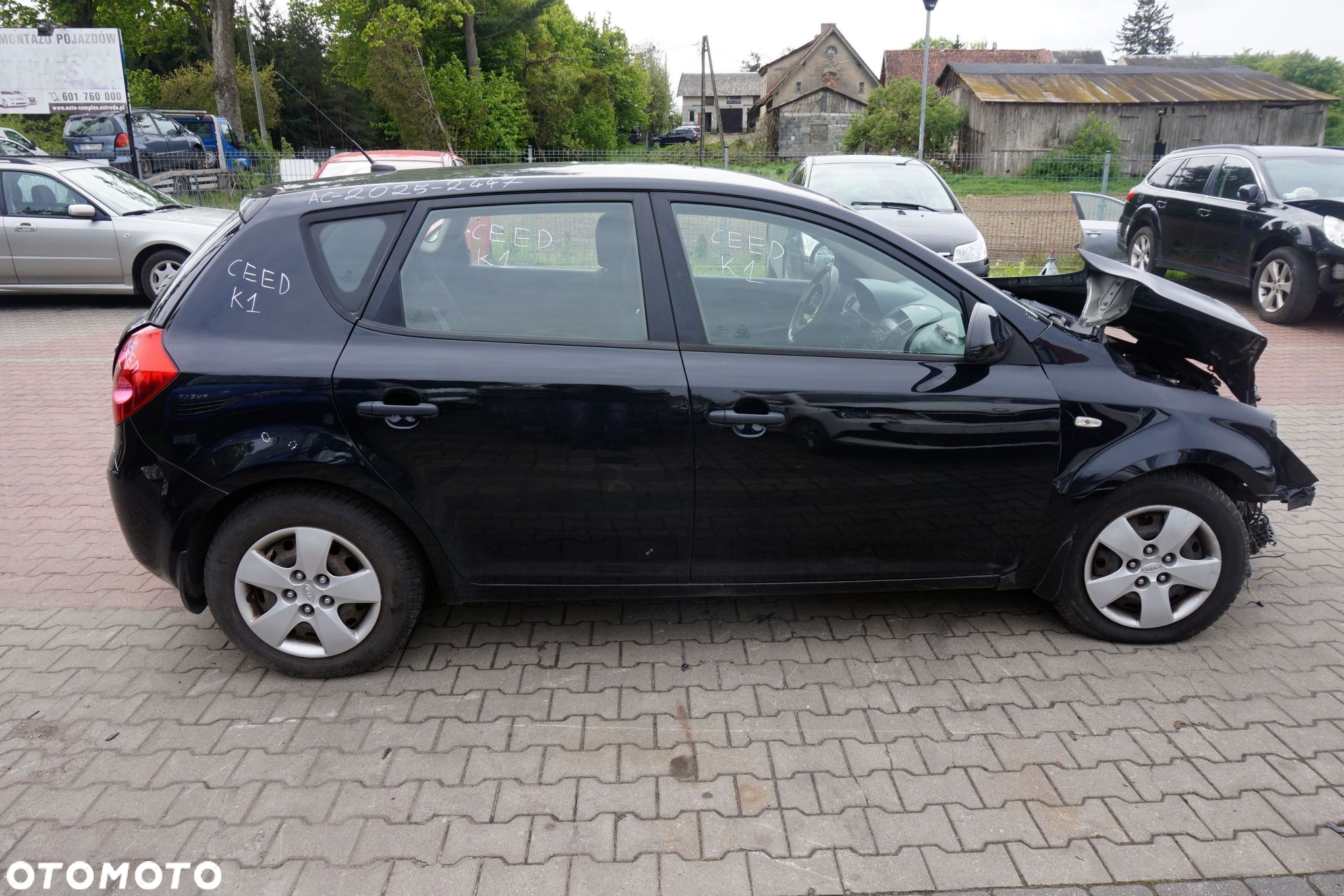 KIA CEED I 5D HB 2009 1K 1.6 CRDI D4FB 115KM W9J5 CZARNY na części - 5