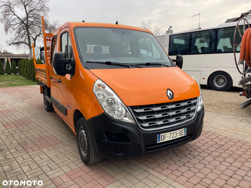 Renault Master Wywrotka Brygadówka  Dubel kabina  7 osób Mega Stan !!! - 6