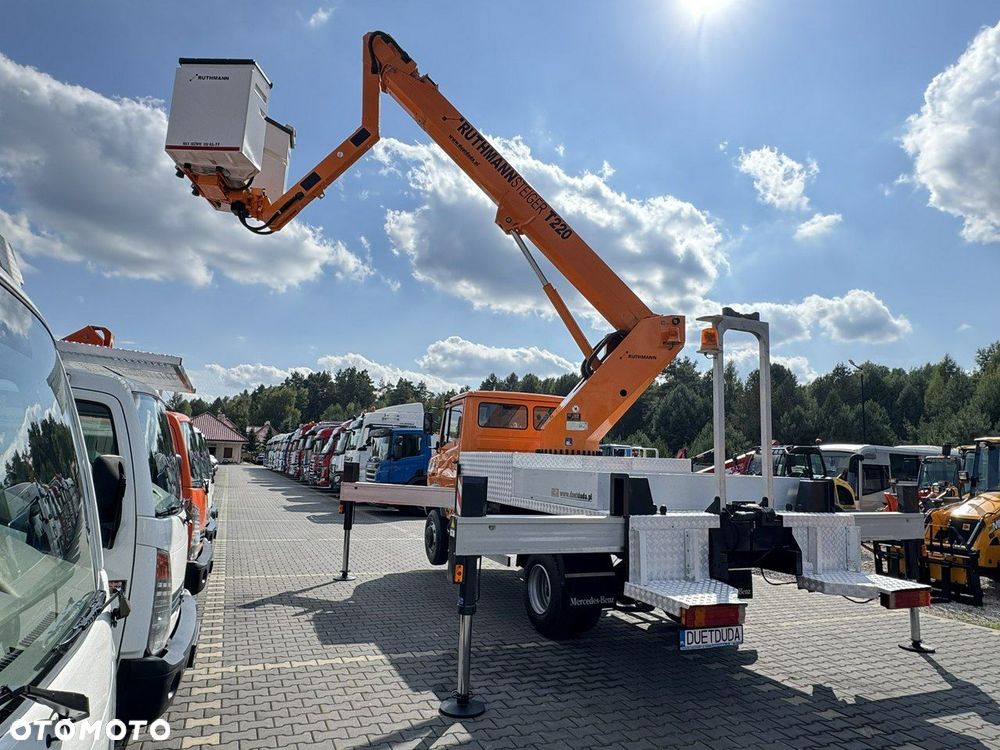 Mercedes-Benz Vario 814 D 4x4 Zwyżka RUTHMANN STEIGER T220 Podnośnik Koszowy - 30