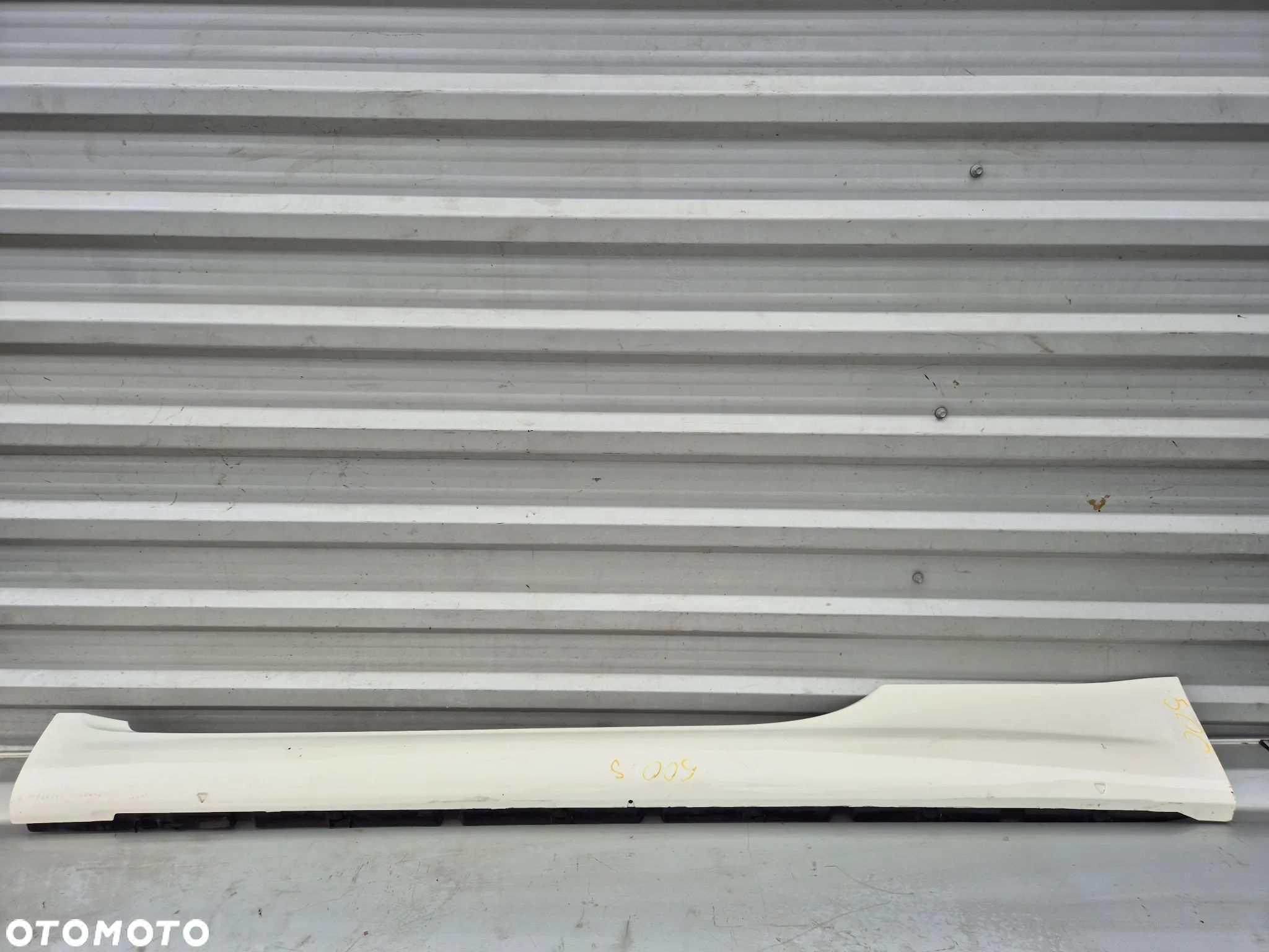 Próg listwa progowa Fiat 500 Abarth lewa 735565279 - 1